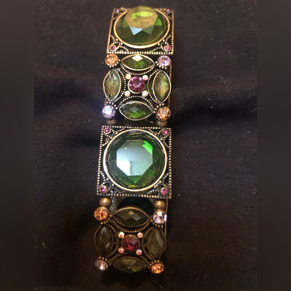 Vintage multi stone bracelet